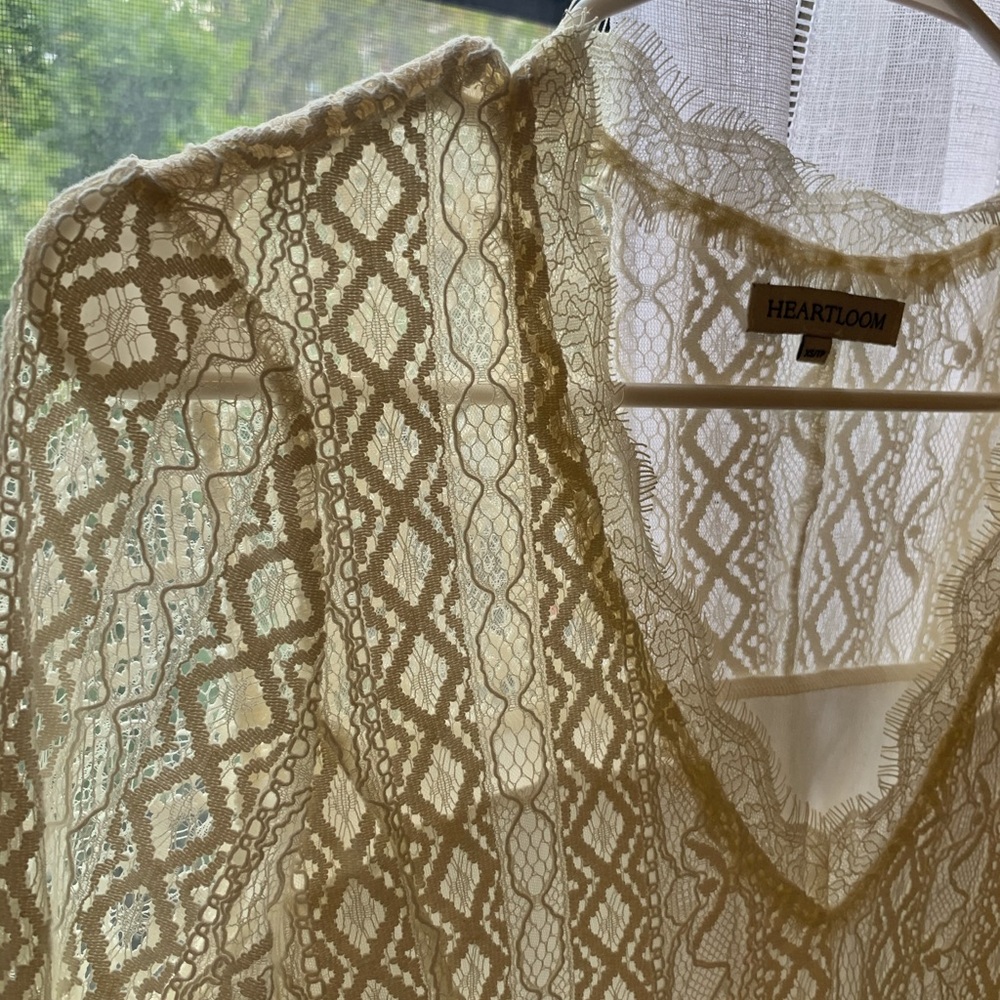 Heartloom boutique lace long sleeve dress